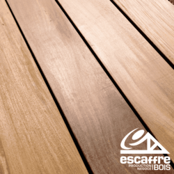 lame terrasse IPE - 21 x 145 mm - longueur 4.25 ml - face lisse